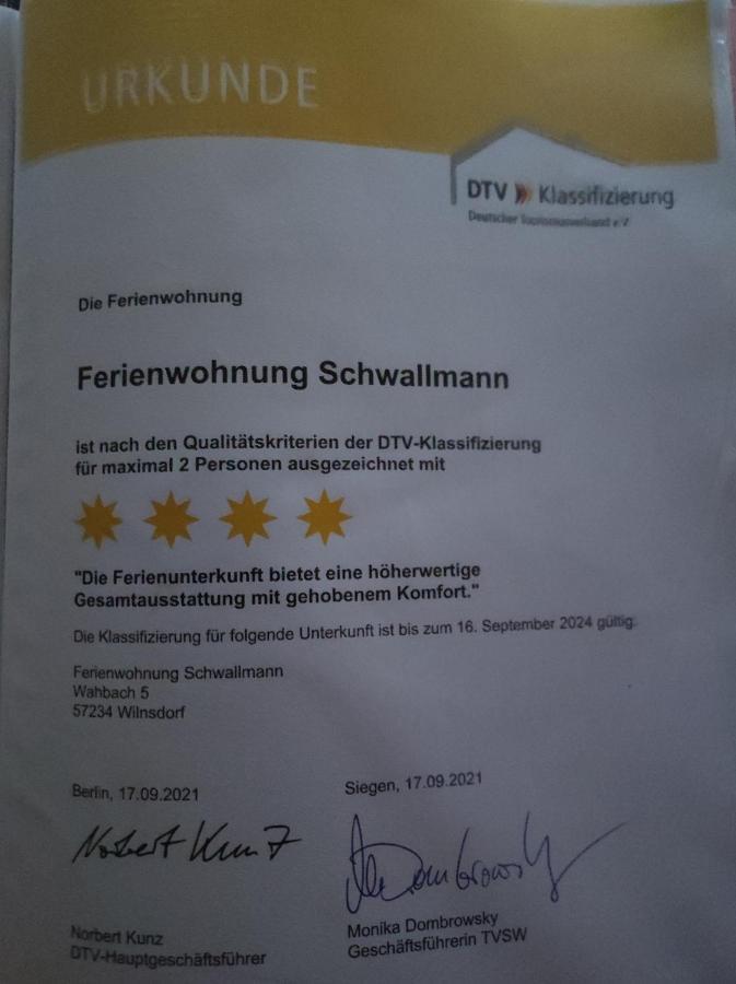 Ferienwohnung Schwallmann Wilnsdorf Dış mekan fotoğraf